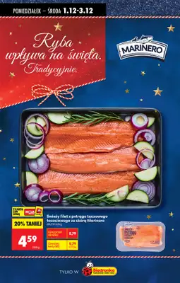 Biedronka - gazetka promocyjna Od poniedziałku od poniedziałku 01.12 do niedzieli 07.12 - strona 44