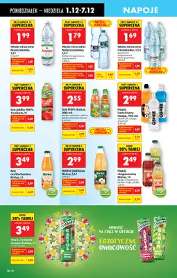 Biedronka - gazetka promocyjna Od poniedziałku od poniedziałku 01.12 do niedzieli 07.12 - strona 66