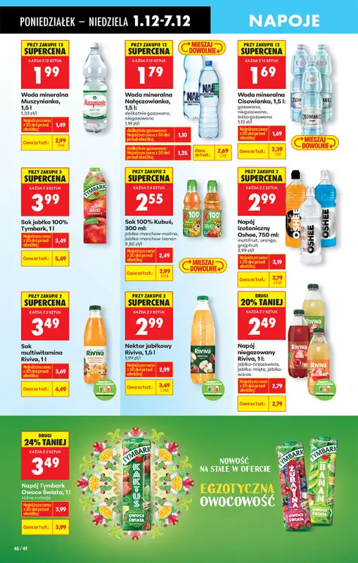 Biedronka - gazetka promocyjna Od poniedziałku, Z ladą tradycyjną od poniedziałku 01.12 do niedzieli 07.12 - strona 66