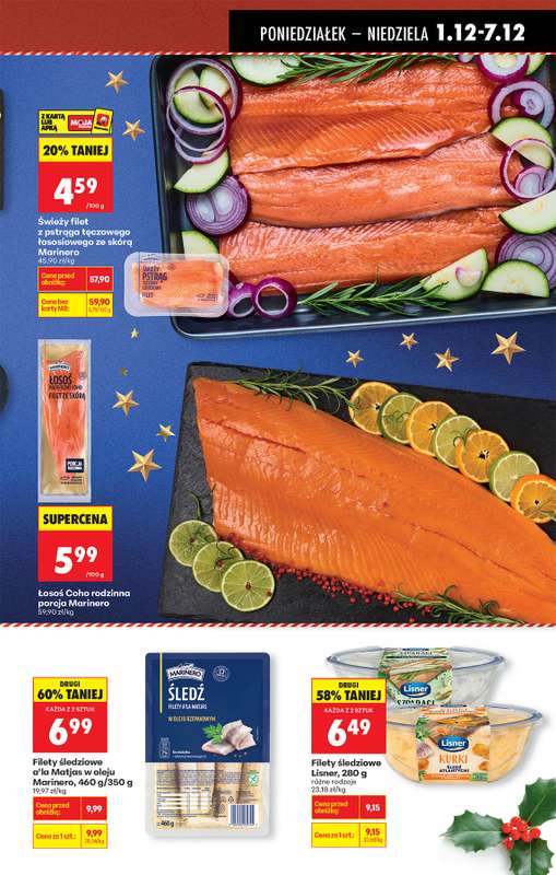 Biedronka - gazetka promocyjna Od poniedziałku, Z ladą tradycyjną od poniedziałku 01.12 do niedzieli 07.12 - strona 47
