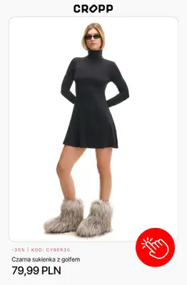Cropp - gazetka promocyjna -30% na wszystko przy zakupie min. 2 produktów od poniedziałku 01.12 do poniedziałku 01.12 - strona 6