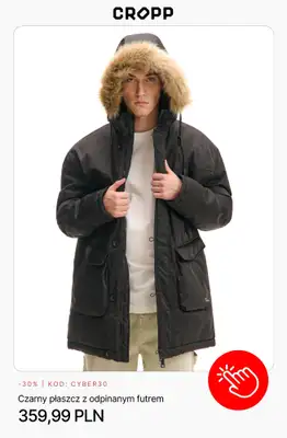 Cropp - gazetka promocyjna -30% na wszystko przy zakupie min. 2 produktów od poniedziałku 01.12 do poniedziałku 01.12 - strona 10