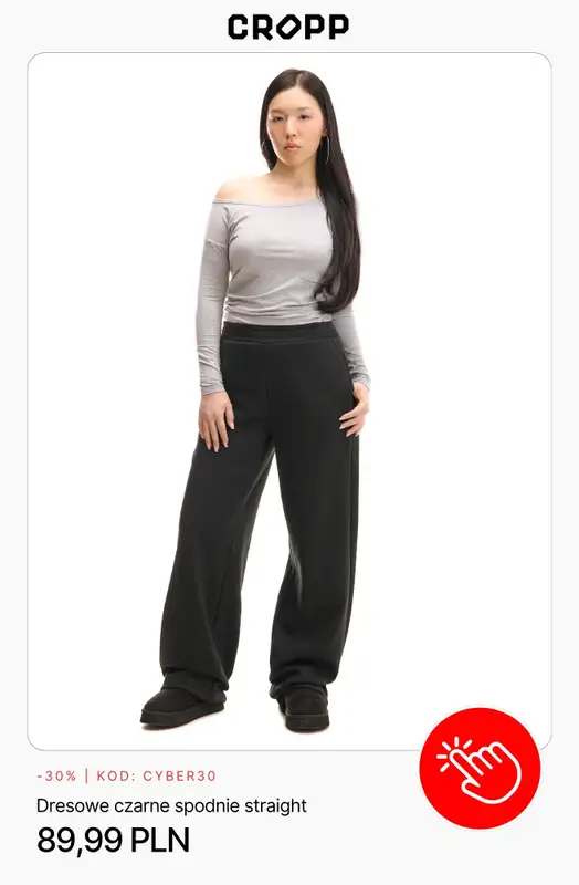 Cropp - gazetka promocyjna -30% na wszystko przy zakupie min. 2 produktów od poniedziałku 01.12 do poniedziałku 01.12 - strona 3