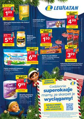 LEWIATAN - gazetka promocyjna Skrzaty Zniżkowe Lewiatana od czwartku 04.12 do środy 10.12