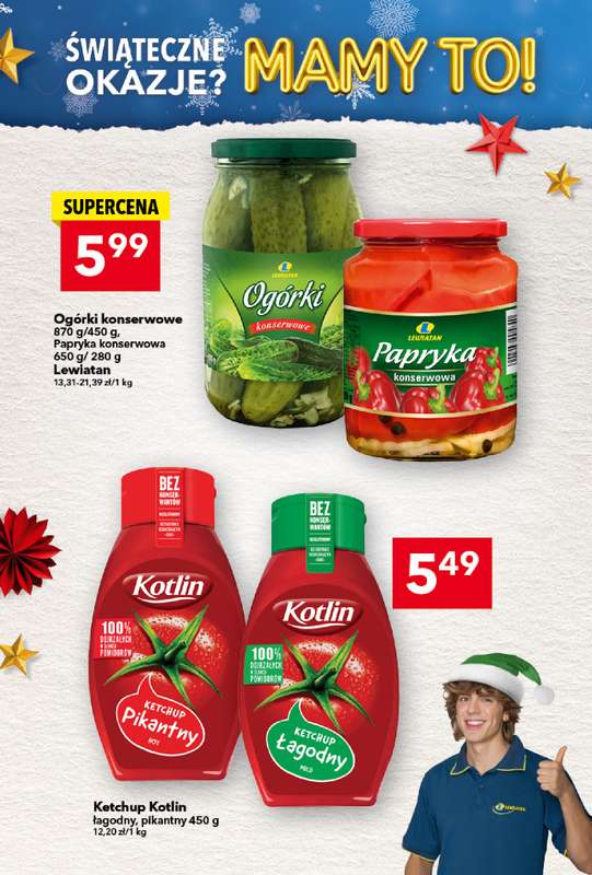 LEWIATAN - gazetka promocyjna MAMY TO w Lewiatanie  do środy 10.12 - strona 8