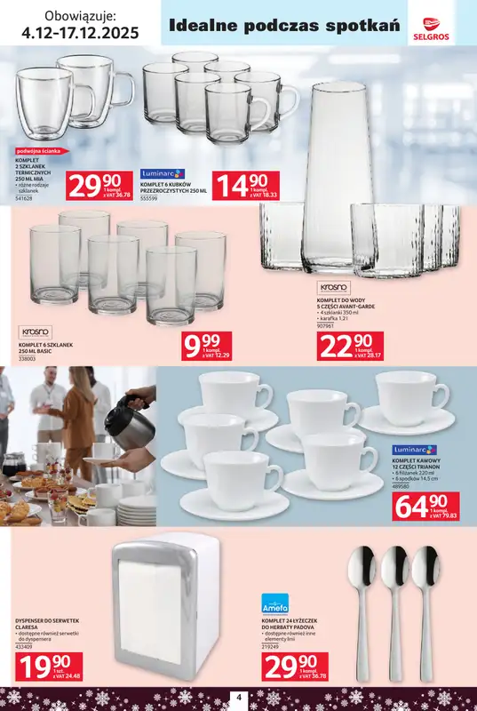 Selgros - gazetka promocyjna Katalog Biuro od czwartku 04.12 do środy 17.12 - strona 4