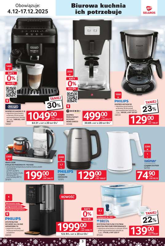 Selgros - gazetka promocyjna Katalog Biuro od czwartku 04.12 do środy 17.12 - strona 3