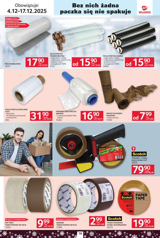 Selgros - gazetka promocyjna Katalog Biuro od czwartku 04.12 do środy 17.12 - strona 16