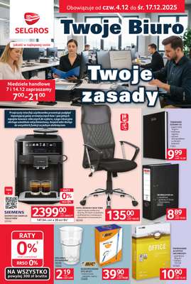 Selgros - gazetka promocyjna Katalog Biuro od czwartku 04.12 do środy 17.12