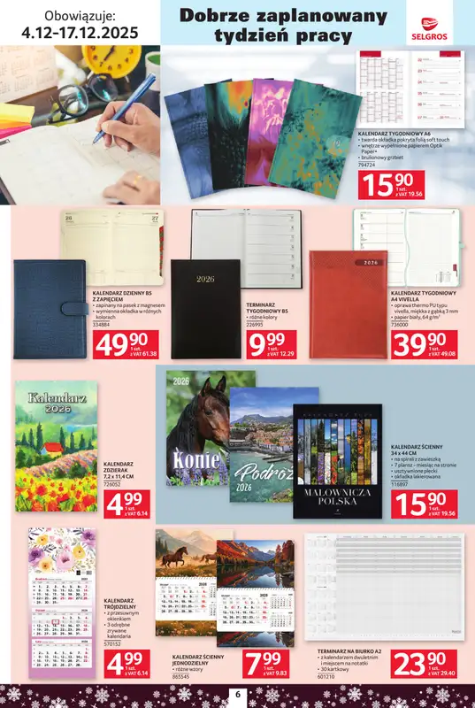 Selgros - gazetka promocyjna Katalog Biuro od czwartku 04.12 do środy 17.12 - strona 6