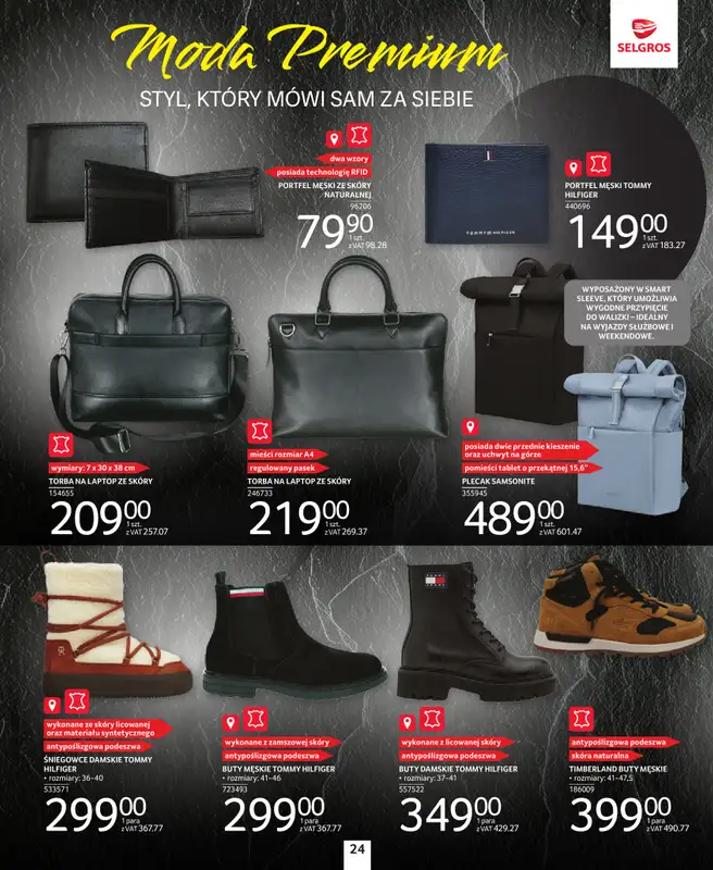 Selgros - gazetka promocyjna Katalog Premium - oferta przemysłowa od czwartku 04.12 do środy 17.12 - strona 11