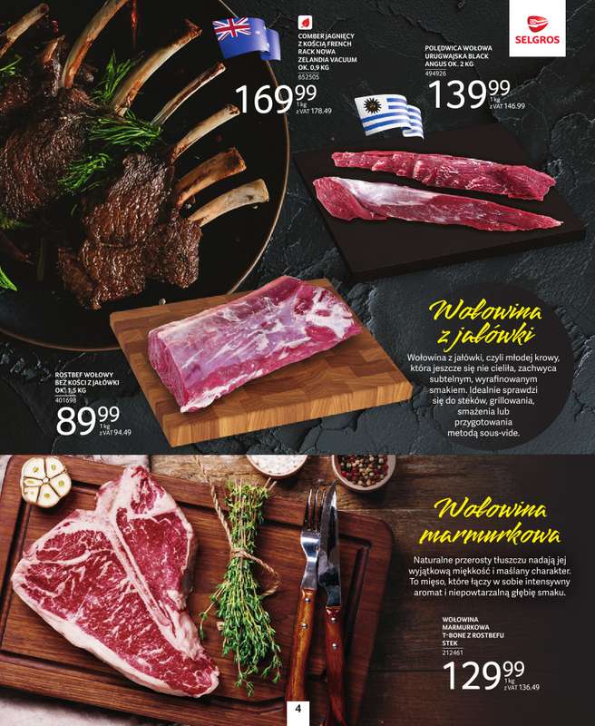 Selgros - gazetka promocyjna Katalog Premium - oferta spożywcza od czwartku 04.12 do środy 17.12 - strona 4