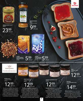 Selgros - gazetka promocyjna Katalog Premium - oferta spożywcza od czwartku 04.12 do środy 17.12 - strona 9