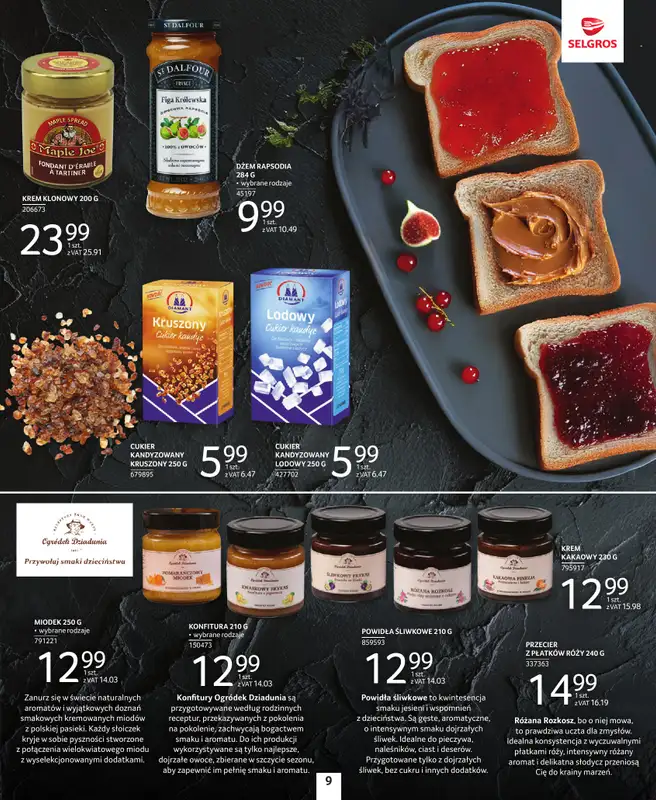 Selgros - gazetka promocyjna Katalog Premium - oferta spożywcza od czwartku 04.12 do środy 17.12 - strona 9