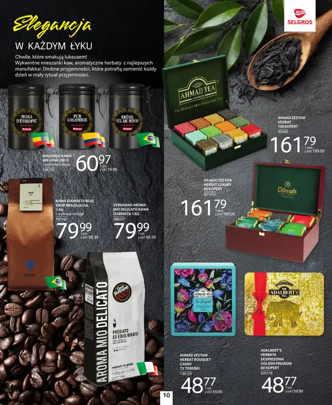 Selgros - gazetka promocyjna Katalog Premium - oferta spożywcza od czwartku 04.12 do środy 17.12 - strona 10