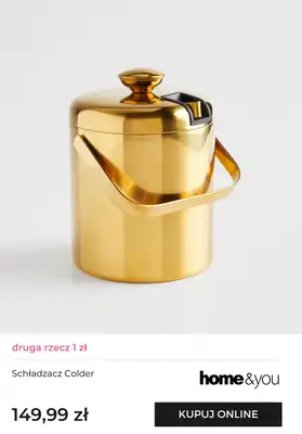 home&you - gazetka promocyjna Druga rzecz 1 zł od poniedziałku 01.12 do wtorku 02.12 - strona 10