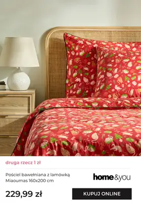 home&you - gazetka promocyjna Druga rzecz 1 zł od poniedziałku 01.12 do wtorku 02.12 - strona 2