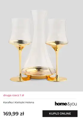 home&you - gazetka promocyjna Druga rzecz 1 zł od poniedziałku 01.12 do wtorku 02.12 - strona 9