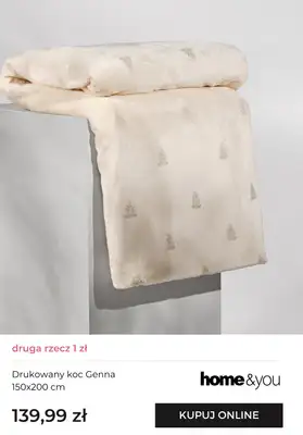 home&you - gazetka promocyjna Druga rzecz 1 zł od poniedziałku 01.12 do wtorku 02.12 - strona 8