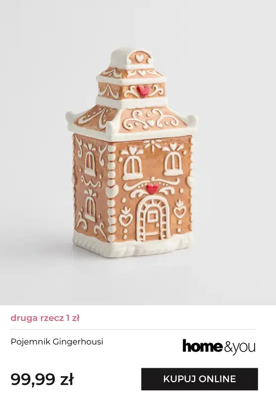 home&you - gazetka promocyjna Druga rzecz 1 zł od poniedziałku 01.12 do wtorku 02.12 - strona 6
