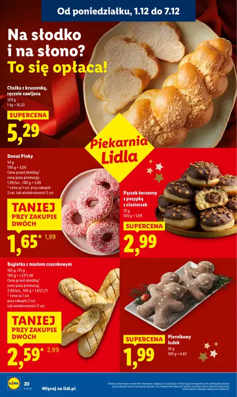 Lidl - gazetka promocyjna Oferta od poniedziałku od poniedziałku 01.12 do środy 03.12 - strona 22