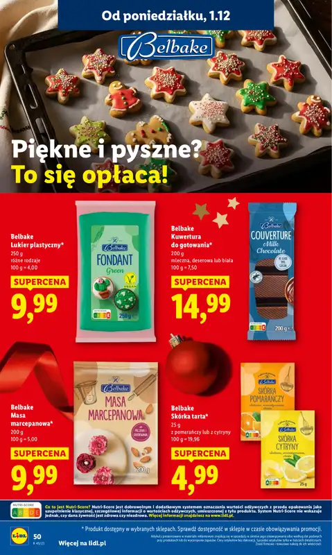 Lidl - gazetka promocyjna Oferta od poniedziałku od poniedziałku 01.12 do środy 03.12 - strona 52