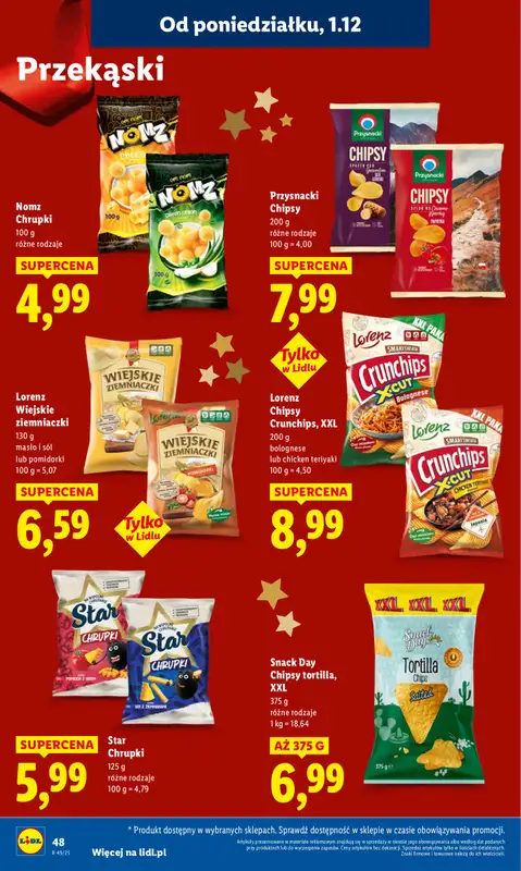 Lidl - gazetka promocyjna Oferta od poniedziałku od poniedziałku 01.12 do środy 03.12 - strona 50