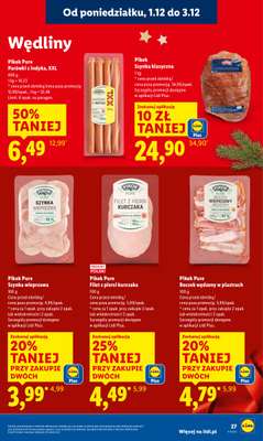 Lidl - gazetka promocyjna Oferta od poniedziałku od poniedziałku 01.12 do środy 03.12 - strona 29