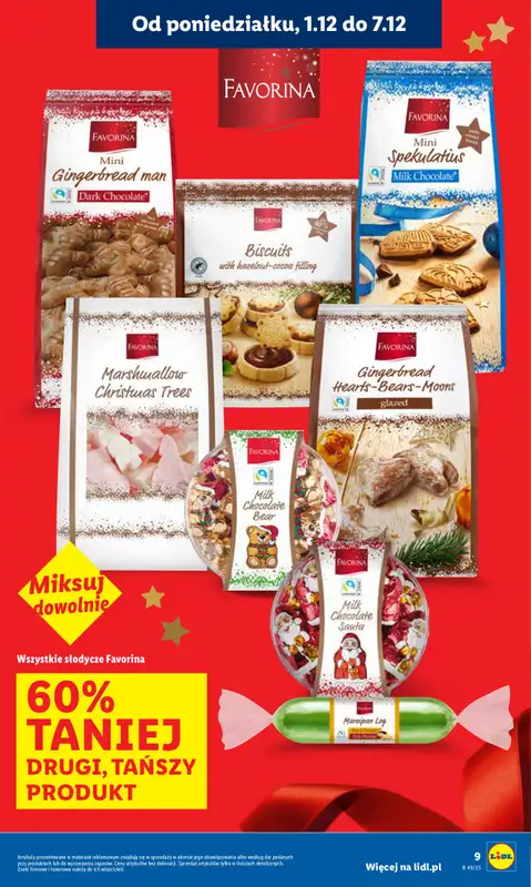 Lidl - gazetka promocyjna Oferta od poniedziałku od poniedziałku 01.12 do środy 03.12 - strona 9