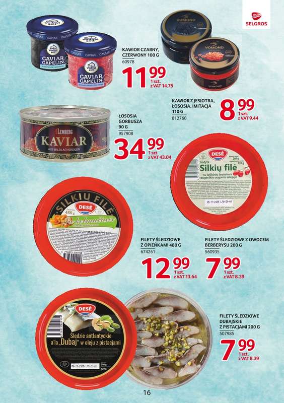 Selgros - gazetka promocyjna Katalog Markowe Produkty od czwartku 04.12 do środy 17.12 - strona 16