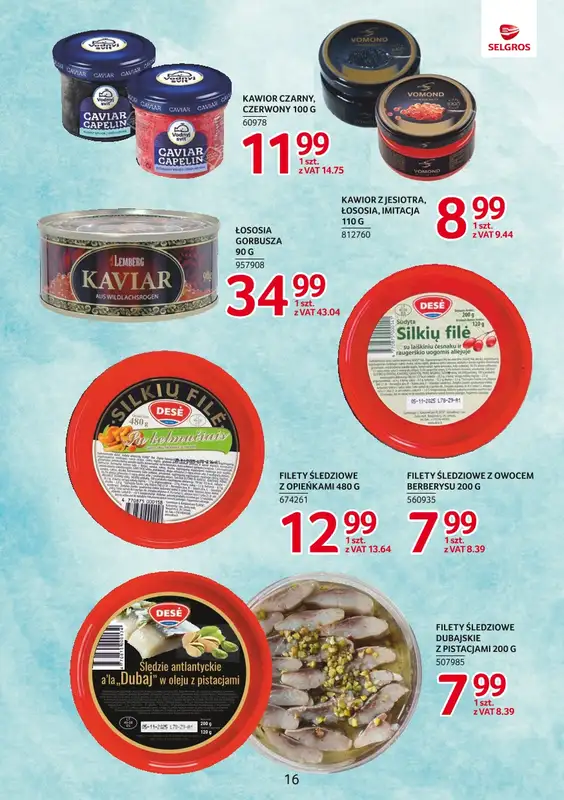 Selgros - gazetka promocyjna Katalog Markowe Produkty od czwartku 04.12 do środy 17.12 - strona 16