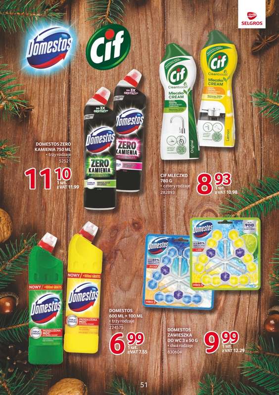Selgros - gazetka promocyjna Katalog Markowe Produkty od czwartku 04.12 do środy 17.12 - strona 51