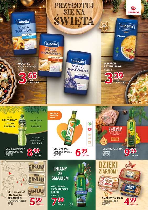 Selgros - gazetka promocyjna Katalog Markowe Produkty od czwartku 04.12 do środy 17.12 - strona 23