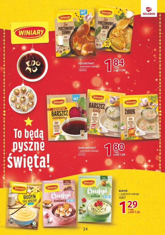 Selgros - gazetka promocyjna Katalog Markowe Produkty od czwartku 04.12 do środy 17.12 - strona 24