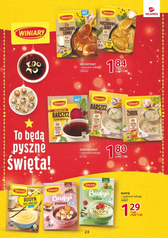 Selgros - gazetka promocyjna Katalog Markowe Produkty od czwartku 04.12 do środy 17.12 - strona 24