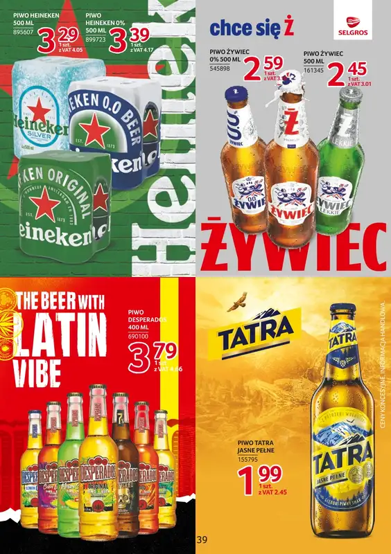 Selgros - gazetka promocyjna Katalog Markowe Produkty od czwartku 04.12 do środy 17.12 - strona 39