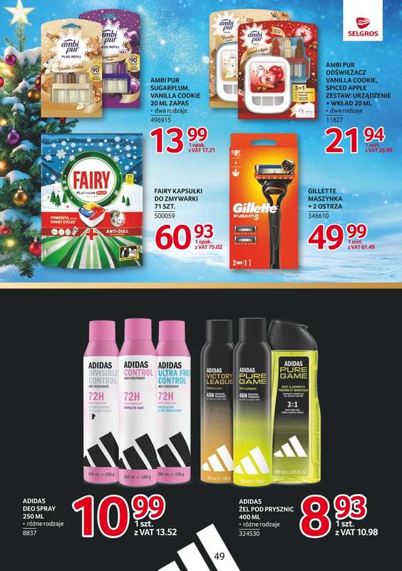 Selgros - gazetka promocyjna Katalog Markowe Produkty od czwartku 04.12 do środy 17.12 - strona 49