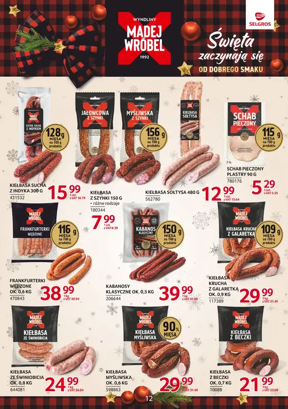 Selgros - gazetka promocyjna Katalog Markowe Produkty od czwartku 04.12 do środy 17.12 - strona 12