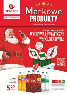 Selgros - gazetka promocyjna Katalog Markowe Produkty od czwartku 04.12 do środy 17.12