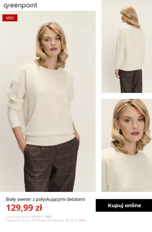 Greenpoint - gazetka promocyjna Bestsellery wyprzedaży! od poniedziałku 01.12  - strona 13