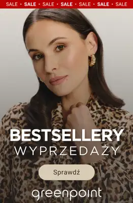 Greenpoint - gazetka promocyjna Bestsellery wyprzedaży! od poniedziałku 01.12 