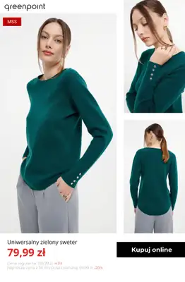 Greenpoint - gazetka promocyjna Bestsellery wyprzedaży! od poniedziałku 01.12  - strona 5