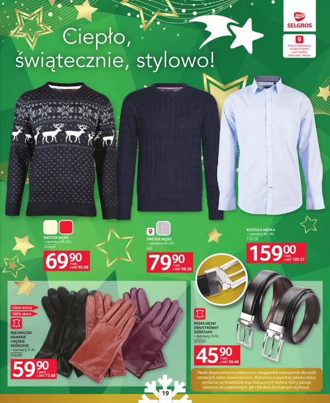 Selgros - gazetka promocyjna Katalog Prezenty od czwartku 04.12 do środy 17.12 - strona 19