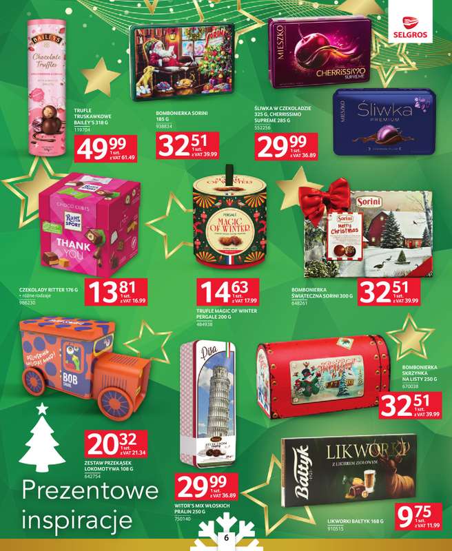 Selgros - gazetka promocyjna Katalog Prezenty od czwartku 04.12 do środy 17.12 - strona 6