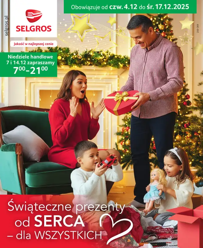 Selgros - gazetka promocyjna Katalog Prezenty od czwartku 04.12 do środy 17.12