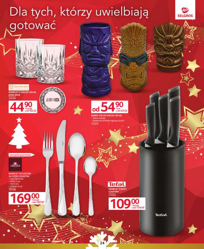 Selgros - gazetka promocyjna Katalog Prezenty od czwartku 04.12 do środy 17.12 - strona 24