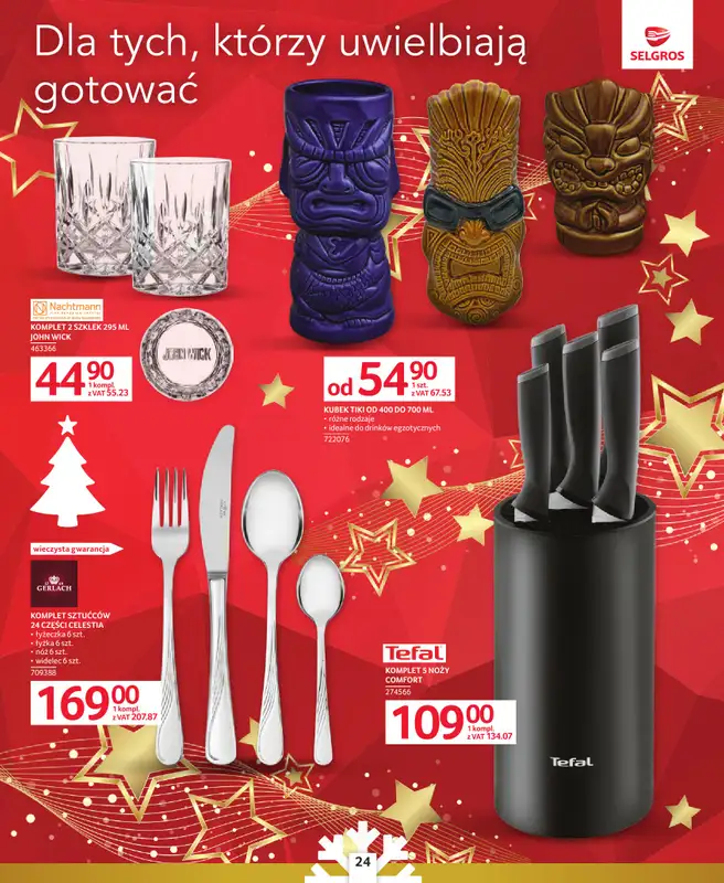 Selgros - gazetka promocyjna Katalog Prezenty od czwartku 04.12 do środy 17.12 - strona 24