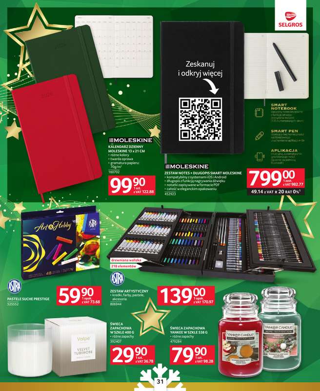 Selgros - gazetka promocyjna Katalog Prezenty od czwartku 04.12 do środy 17.12 - strona 31