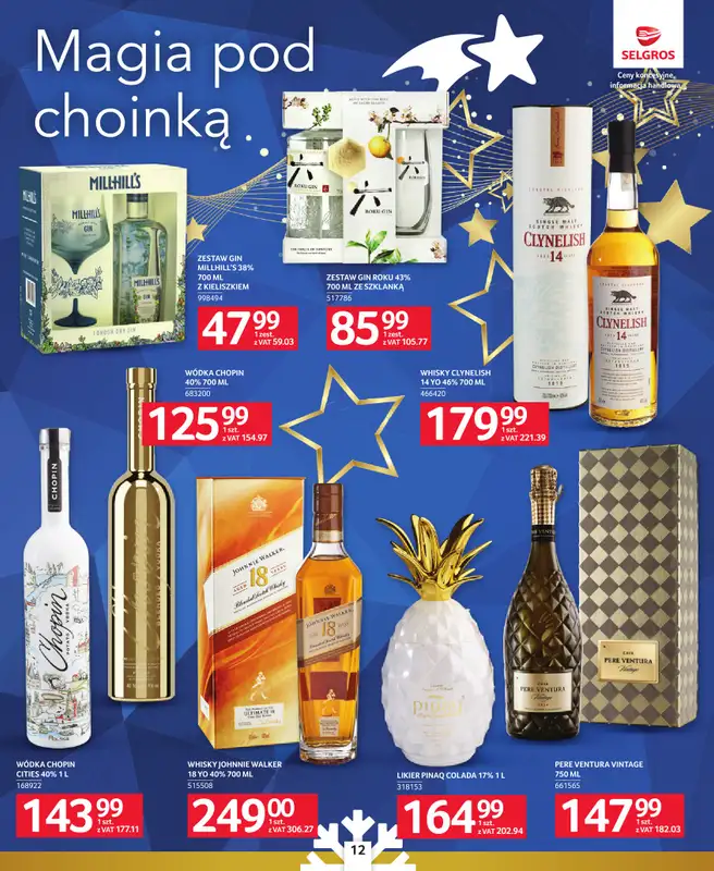 Selgros - gazetka promocyjna Katalog Prezenty od czwartku 04.12 do środy 17.12 - strona 12
