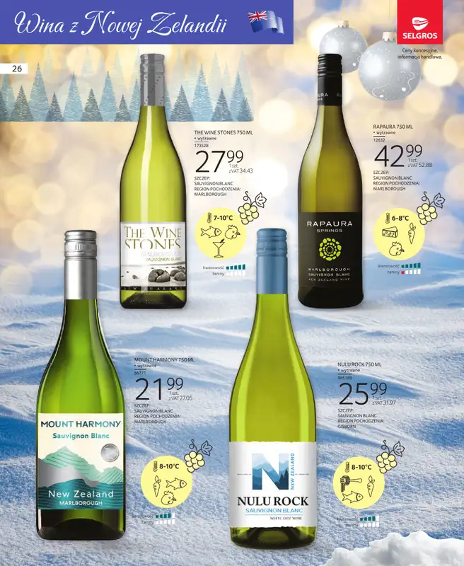 Selgros - gazetka promocyjna Katalog Wina od czwartku 04.12 do środy 17.12 - strona 26